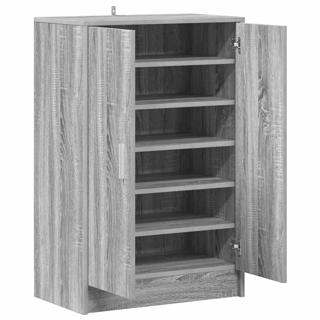 Schuhschrank Weiß 60x35x70 cm Holzwerkstoff