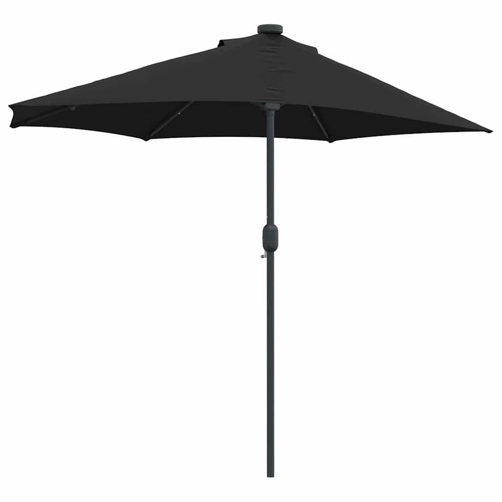 Garten-Sonnenschirm Sand 294 x 150 x 223 cm Polyester und Stahl