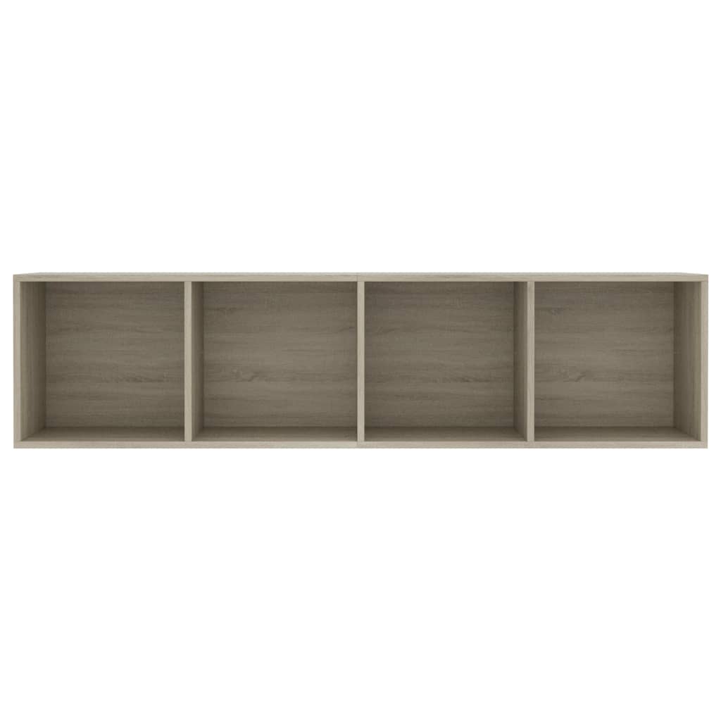 Bücherregal/TV-Schrank Weiß 143×30×36 cm