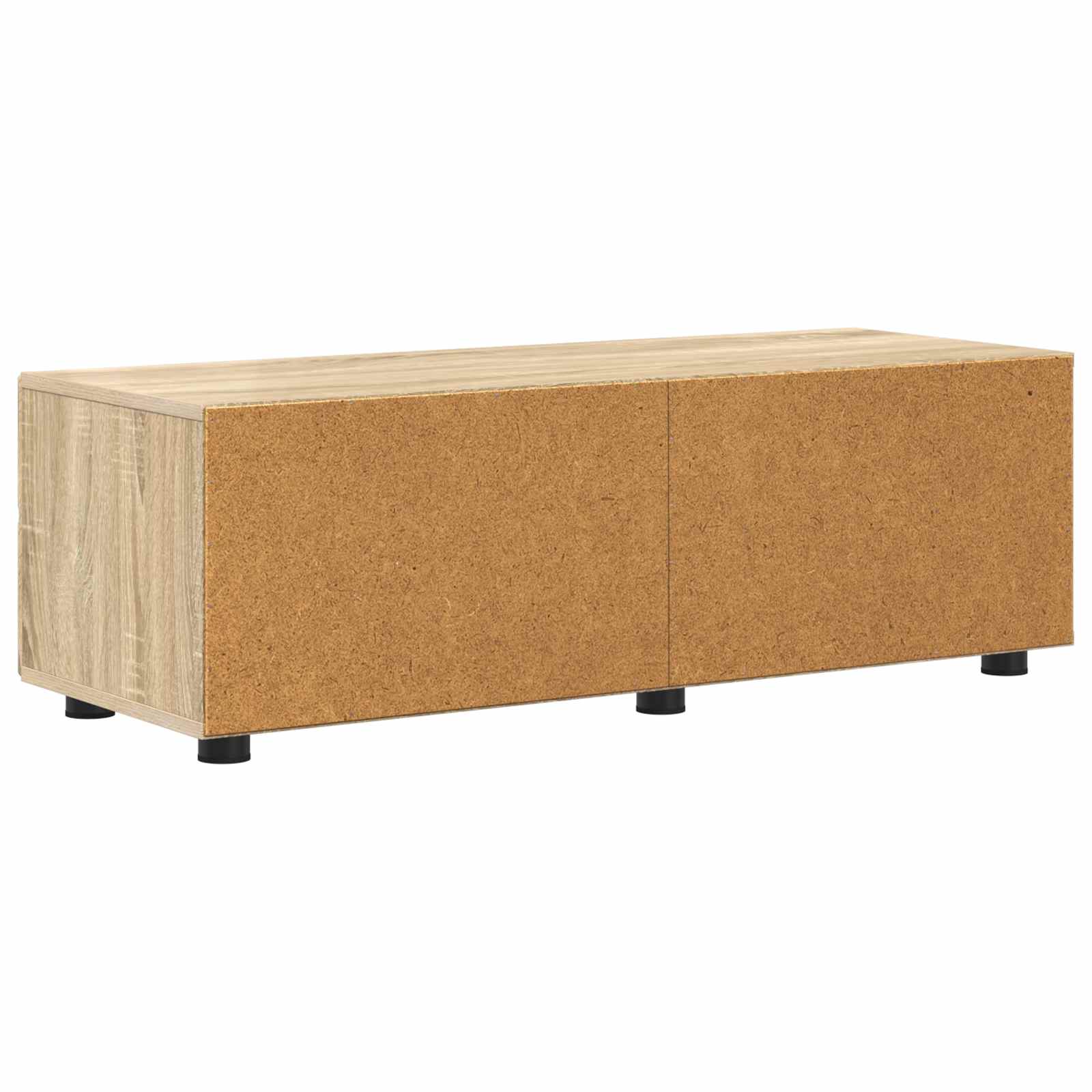 Highboard mit Regal FLORIN Weiß 60 x 35 x 182 cm Holzwerkstoff