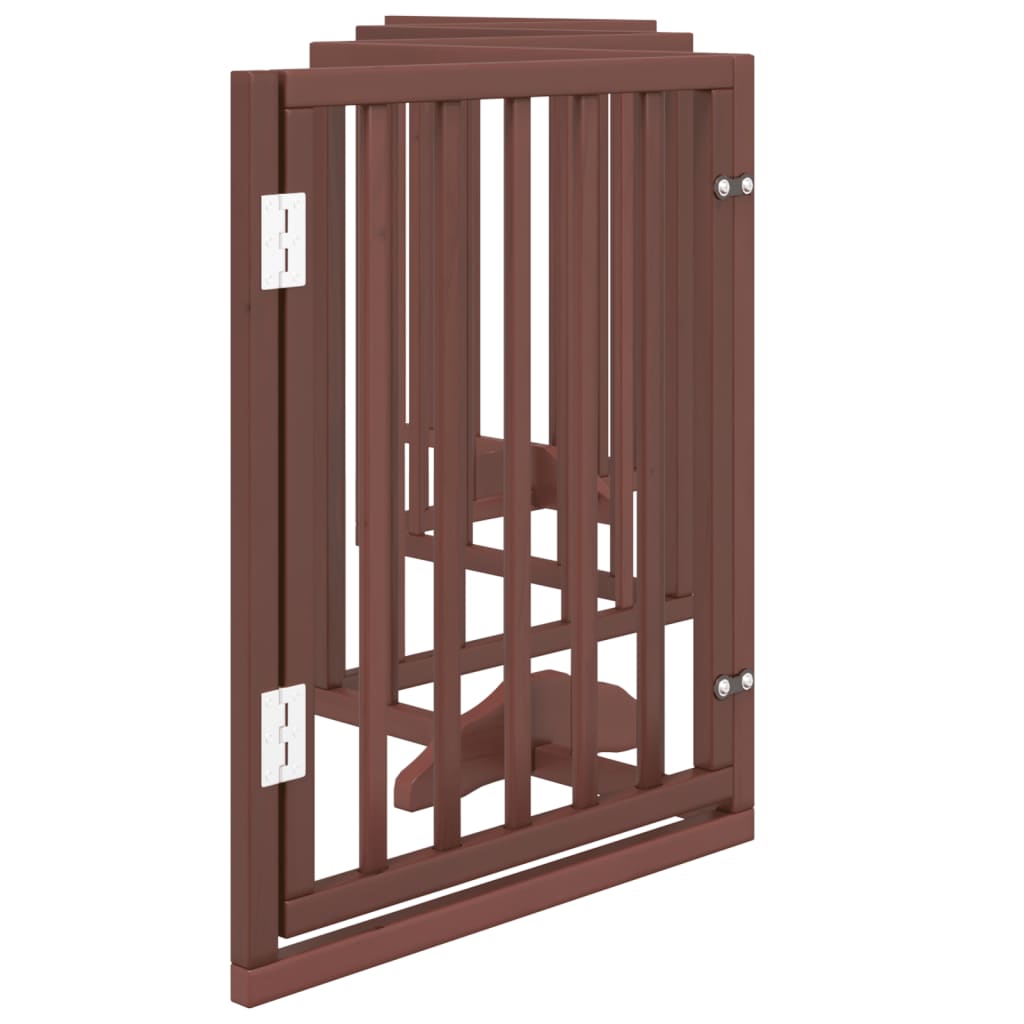 Hundegitter Faltbar 3 Paneele 150 cm Pappelholz