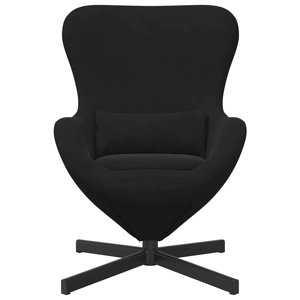 Eiersessel Blau 63 x 73 x 90 cm Samt