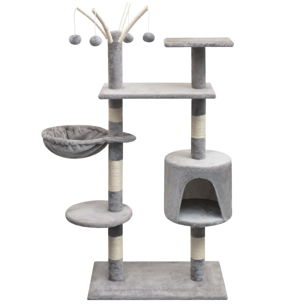 Katzen-Kratzbaum Sisal 125 cm Beige