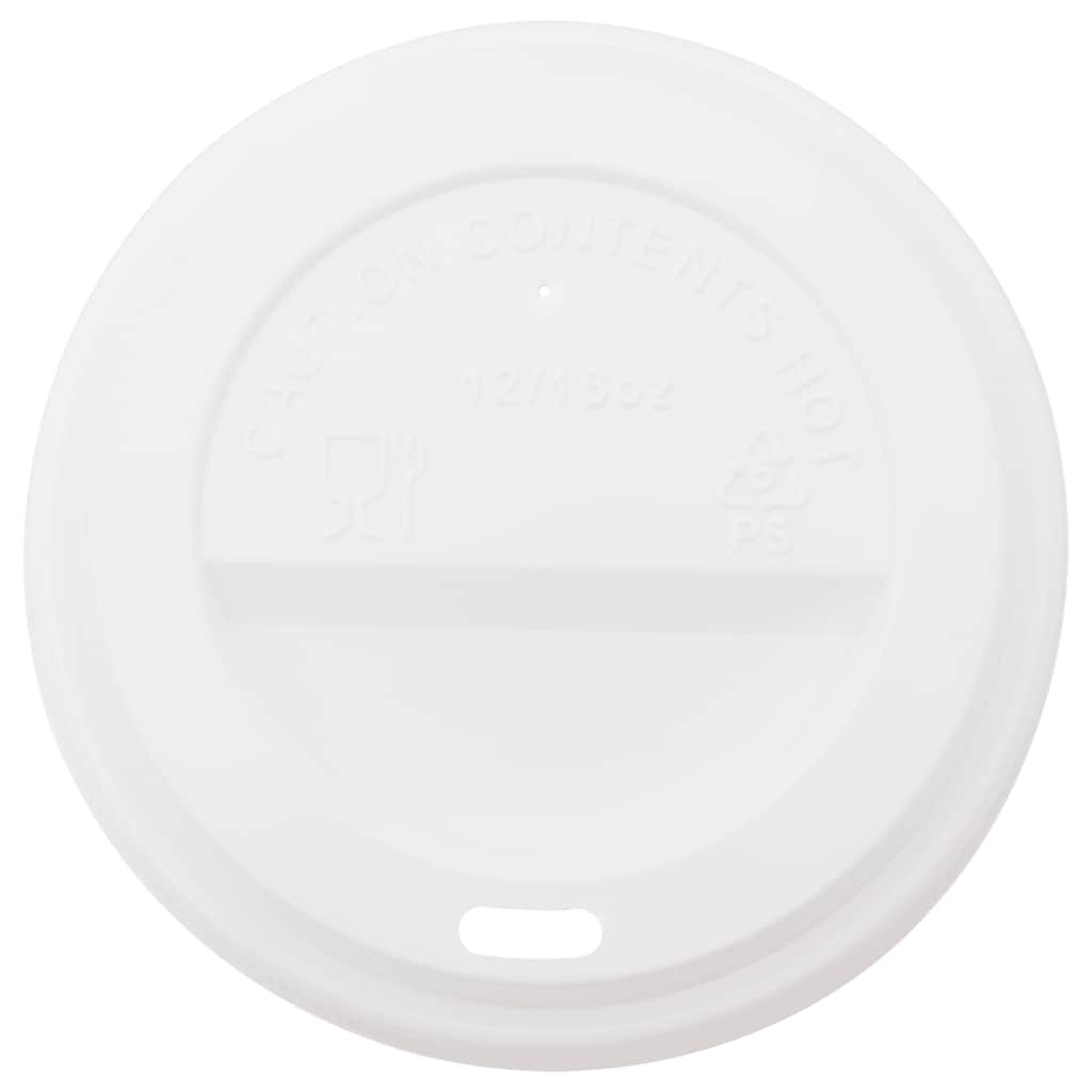 Pappbecher mit Deckeln 1000 Stk. 4oz 100ml