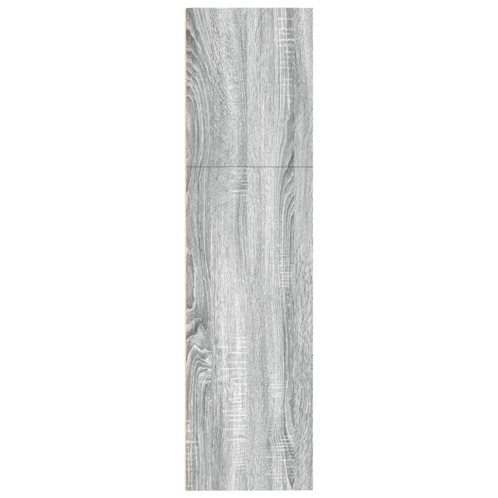 Bücherregal Weiß 80x30x189 cm Holzwerkstoff