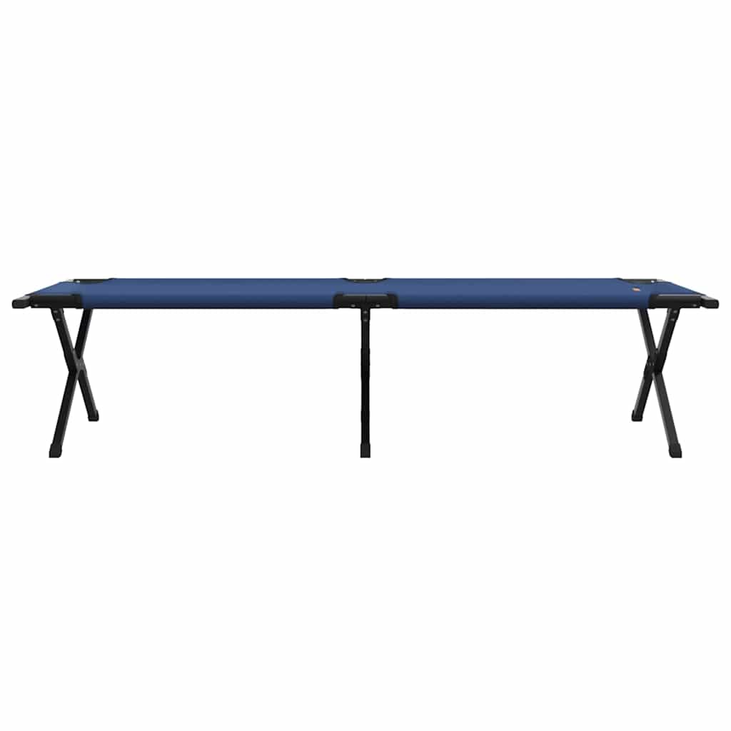 Klapp Schlafbett fürs Camping Blau 193 x 69 x 45 cm