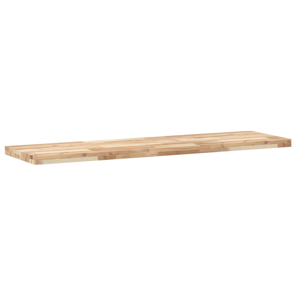 Tischplatte 40x20x2 cm Rechteckig Massivholz Akazie