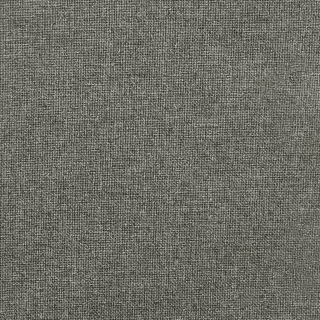 Gartenbank-Auflagen 2 Stk. Melange Anthrazit 100x50x7 cm Stoff
