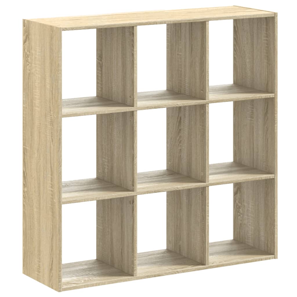 Bücherregal Schwarze Eiche 102 x 32 x 102 cm