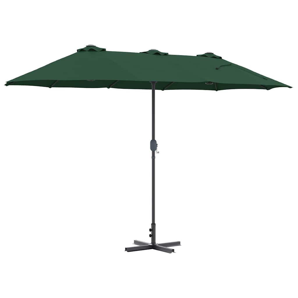 Garten-Sonnenschirm Sand 370 x 197 x 239 cm