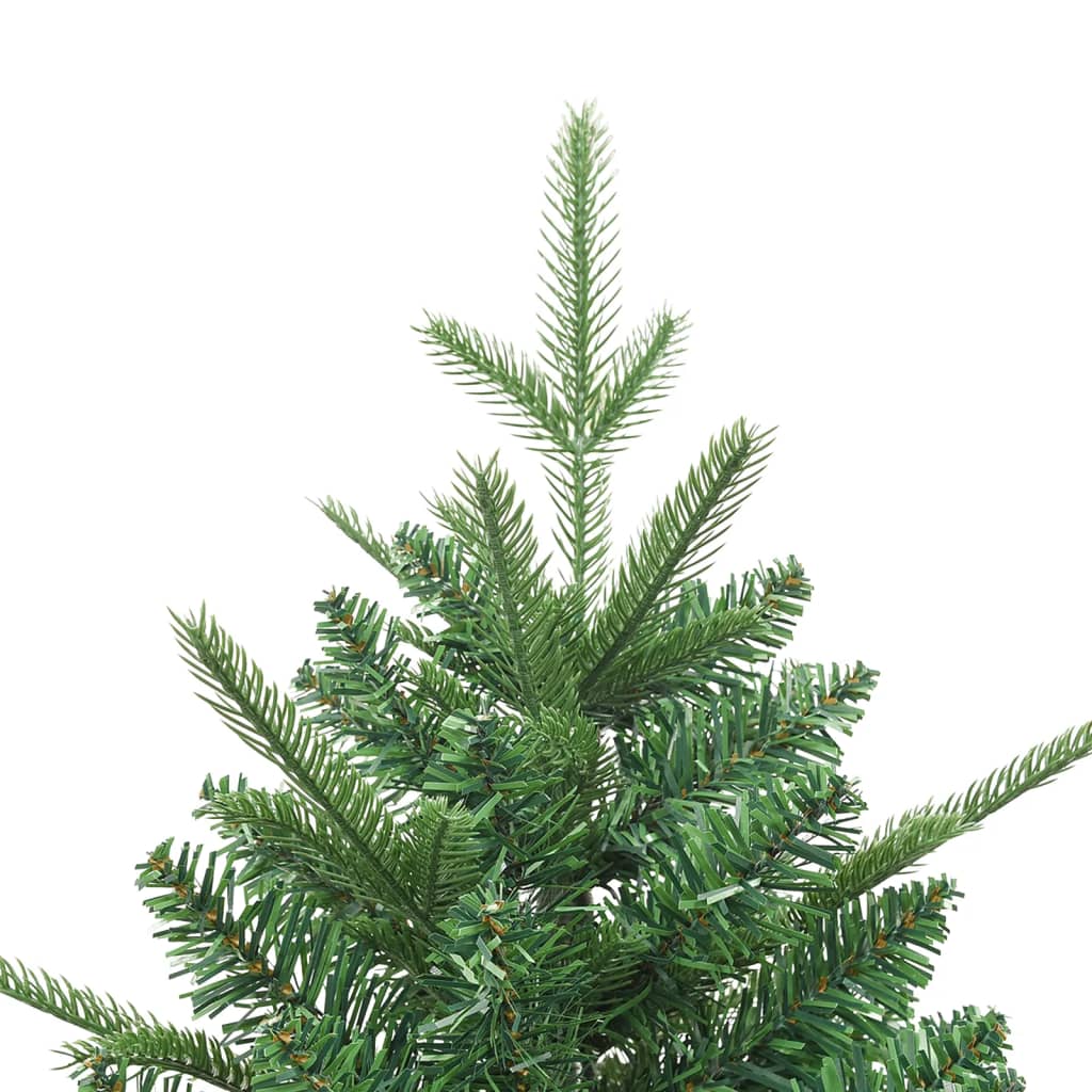 Künstlicher Weihnachtsbaum Beschneit Grün 180 cm PVC PE