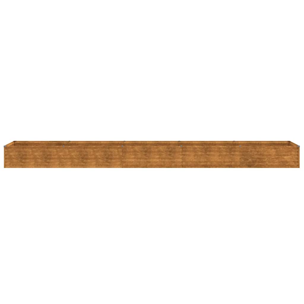 Garten-Hochbeet 100 x 50 x 36 cm Cortenstahl