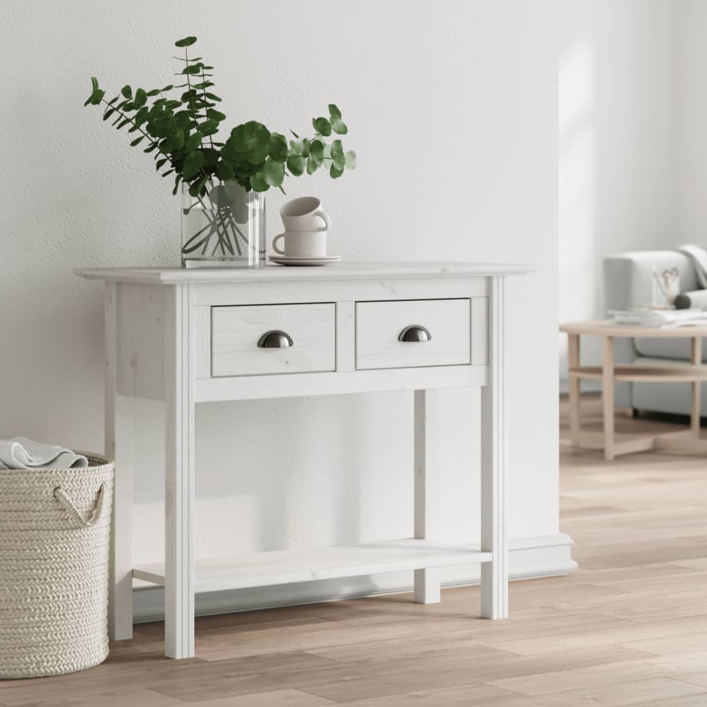 Konsolentisch BODO Honigbraun 91 x 34,7 x 74 cm Holzwerkstoff