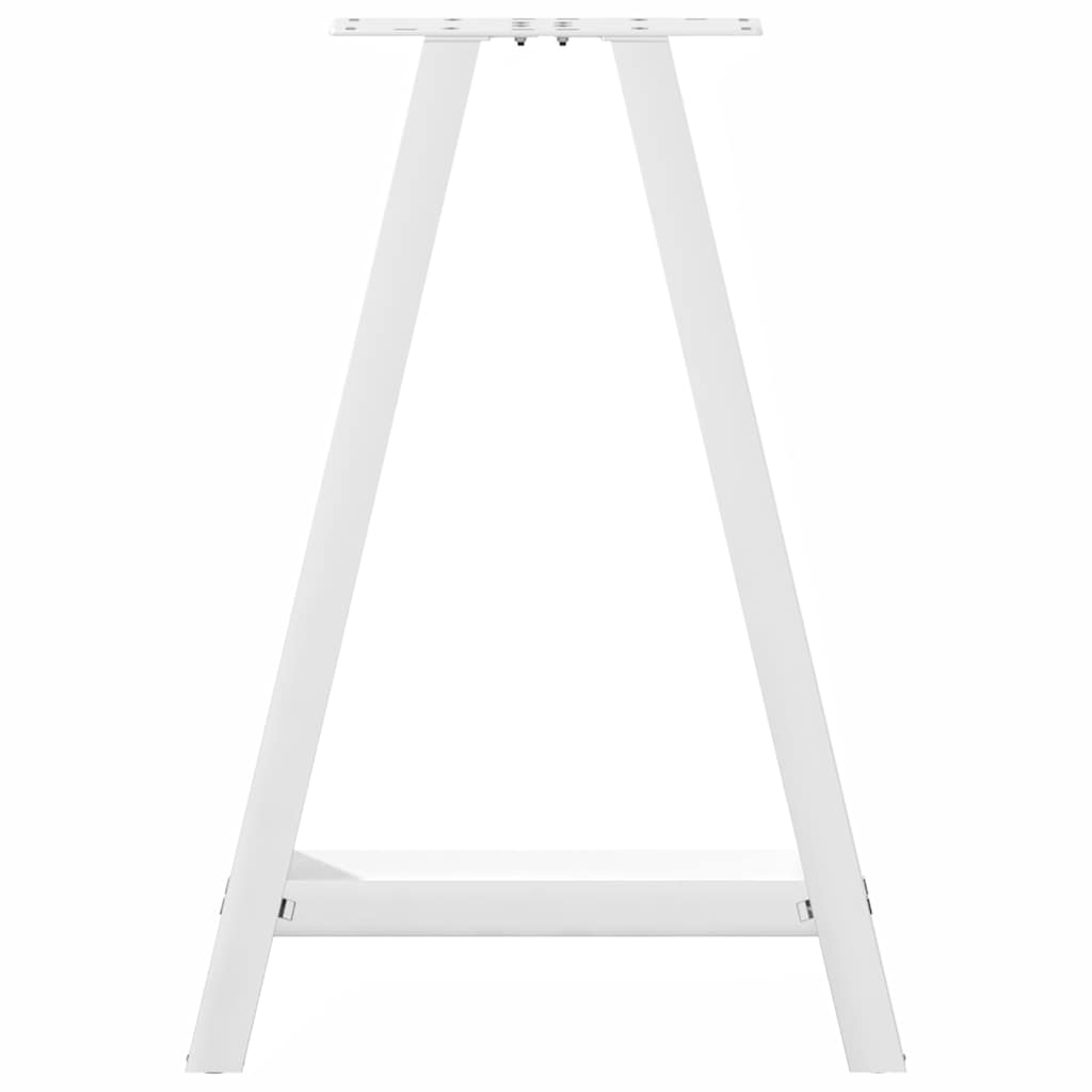 Couchtischbeine A-Form 2 Stk. 30x(30-31) cm Stahl
