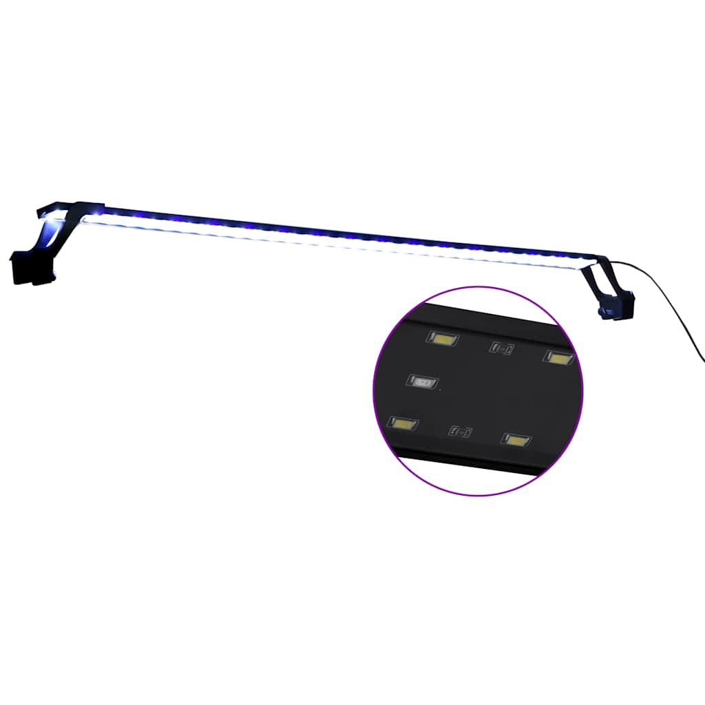 LED-Aquariumleuchte mit Klemme 25-45 cm Blau und Weiß