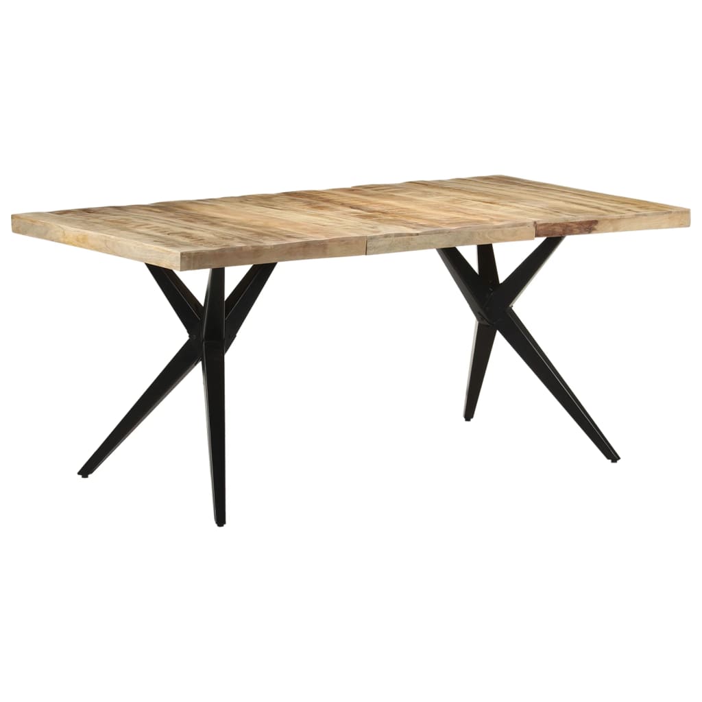 Esstisch 160x80x76 cm Massivholz Akazie