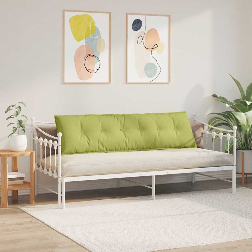 Rückenkissen Hellgrau 50 x 19 x 45 cm Stoff