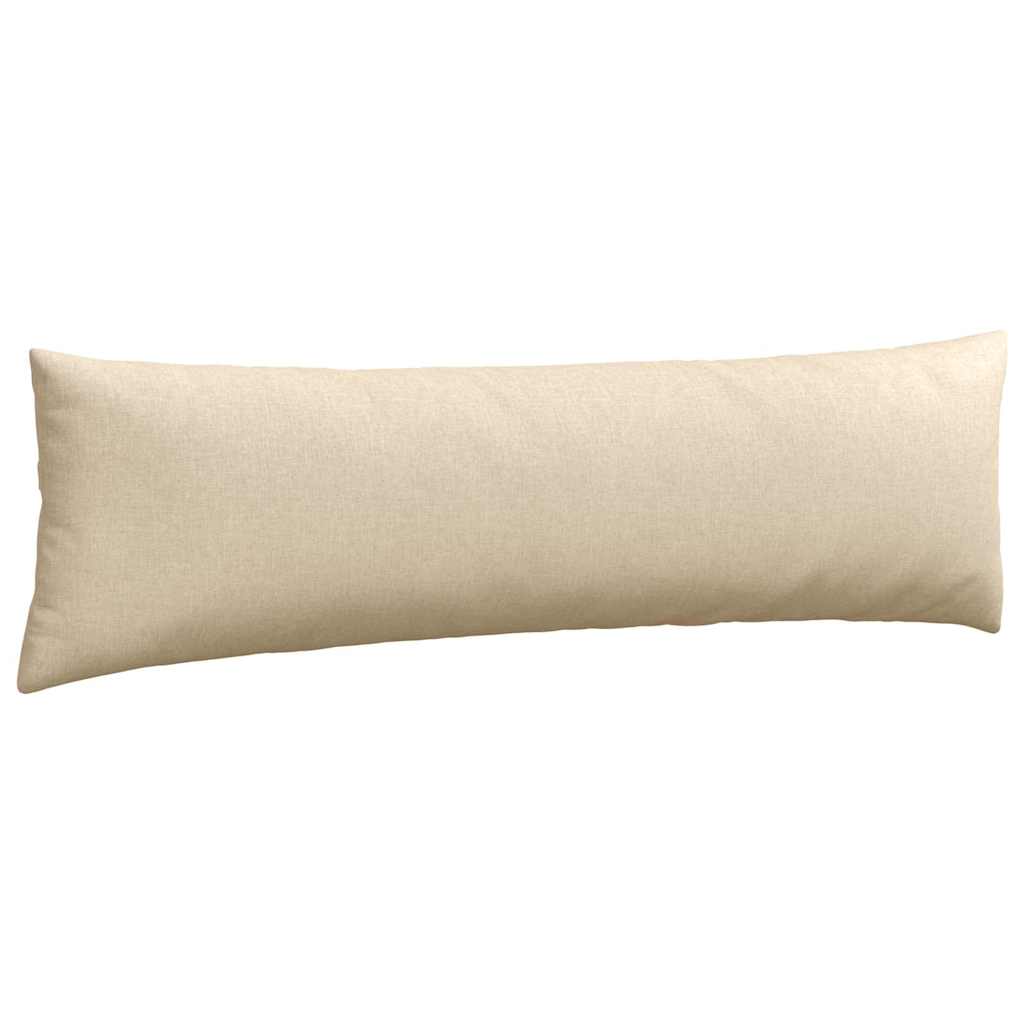 Sofakissen 2 pcs Hellgrau 50 x 30 cm Stoff