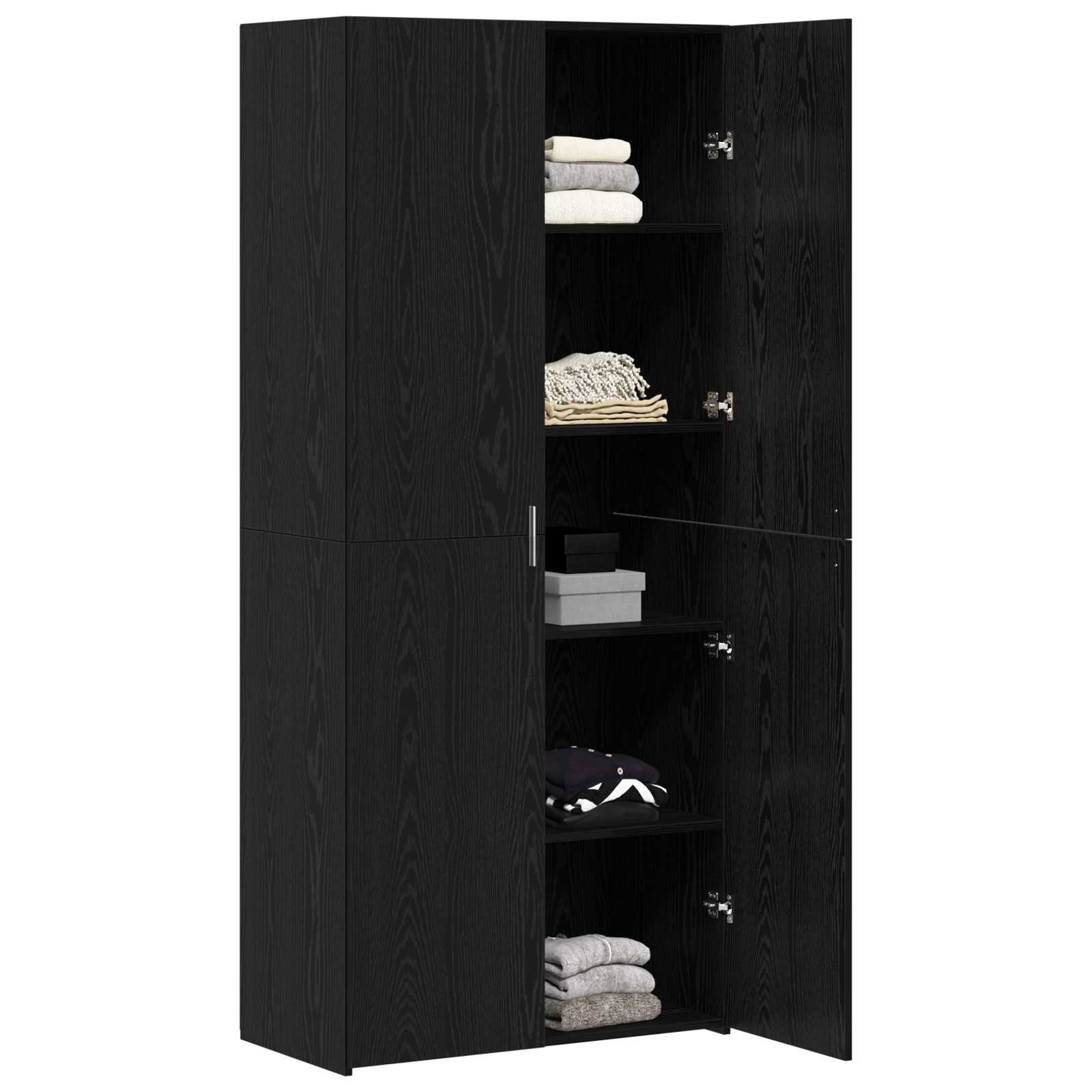 Highboard 2 pcs Artisan-Eiche 80 x 42 x 185 cm