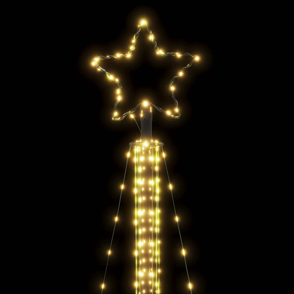 LED Weihnachtsbaum 363 LEDs Warmweiß 182 cm