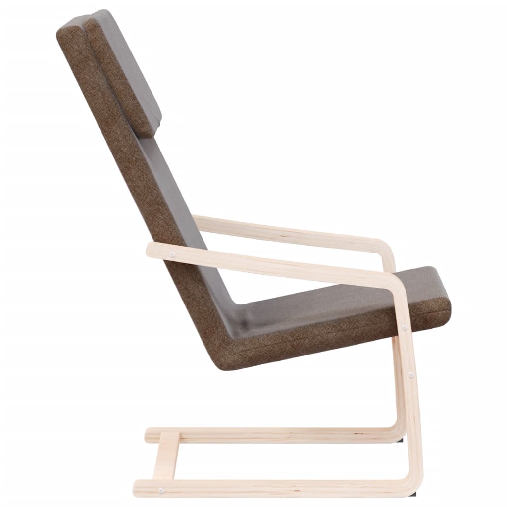 Relaxsessel Creme Stoff