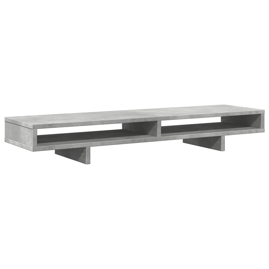 Monitor Halterung Schwarz 100 x 27 x 15 cm Holzwerkstoff