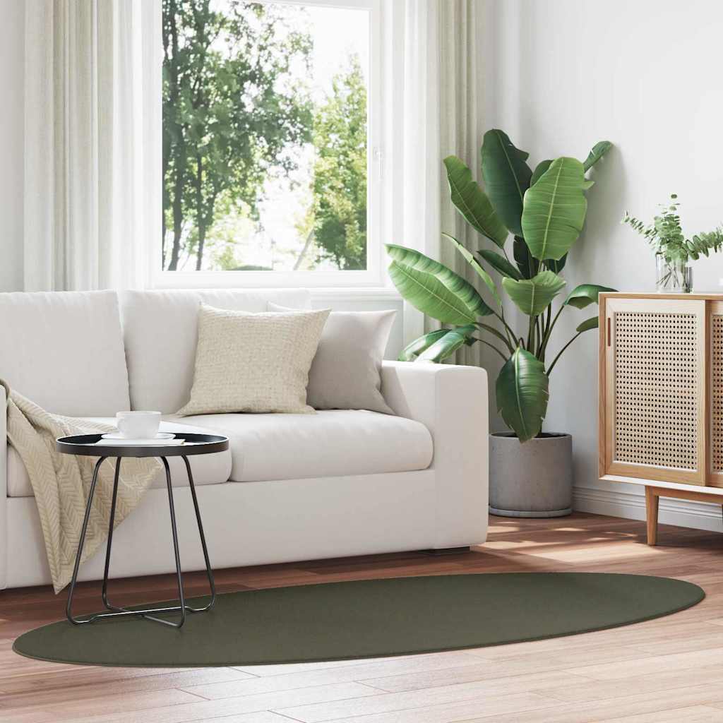 Bereichsteppiche HUARTE Anthrazit 100 x 200 cm 100 %Polyester