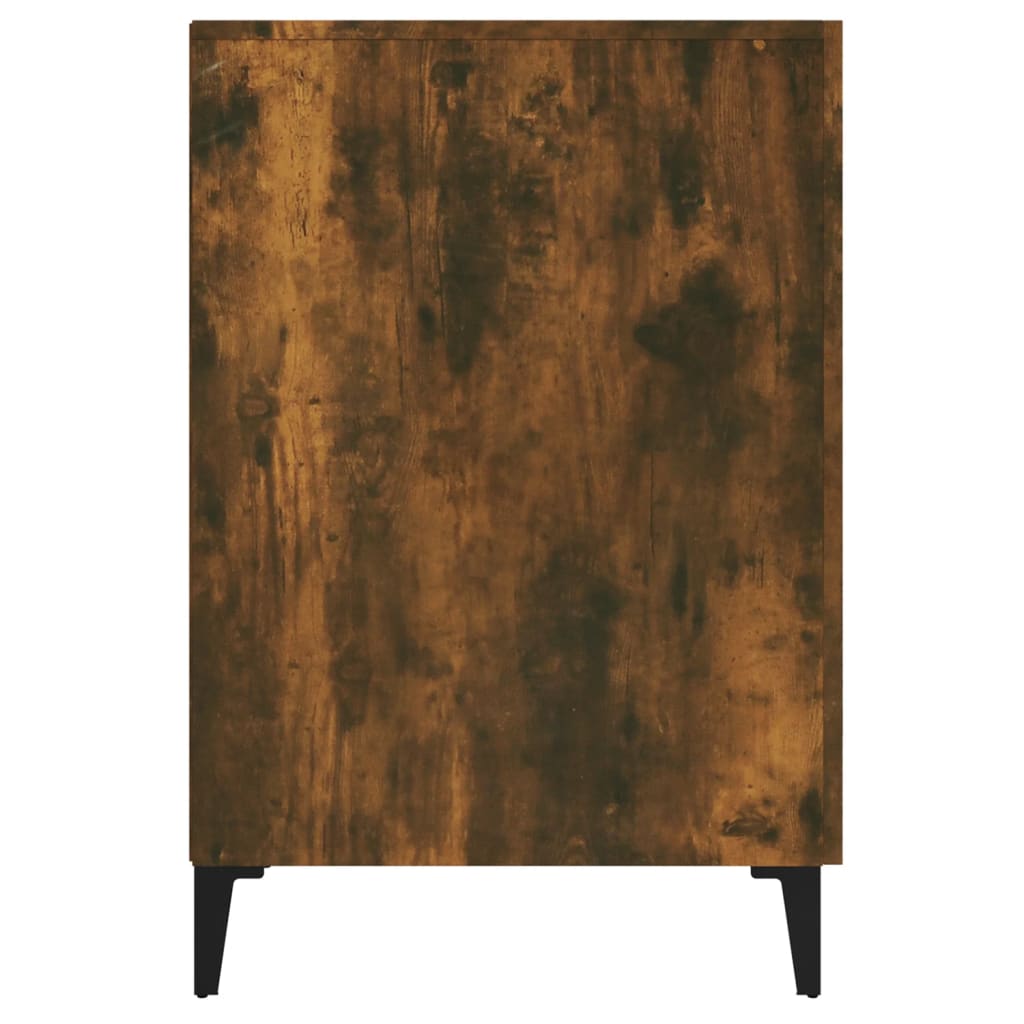 Schreibtisch mit Tür Altholz 140 x 50 x 75 cm Holzwerkstoff