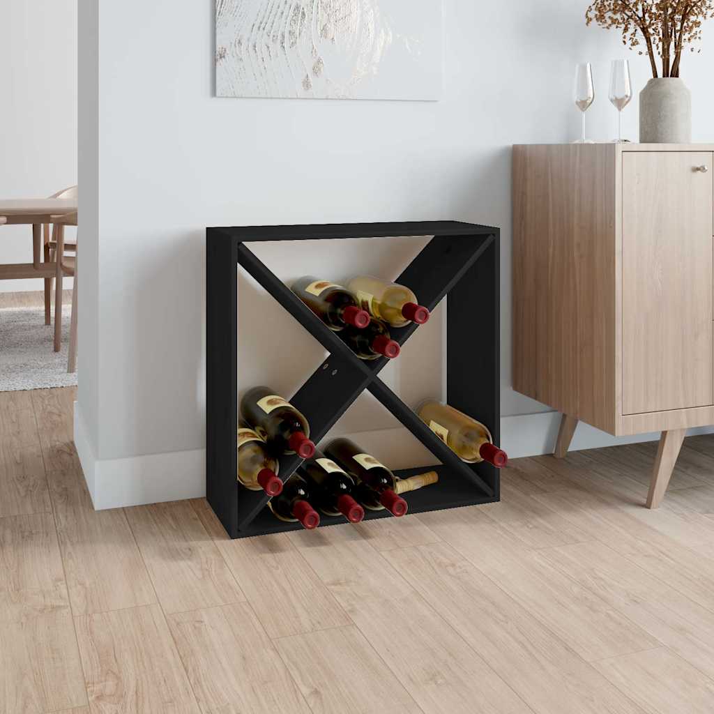 Weinschrank 56 x 25 x 56 cm Massivholz Kiefer