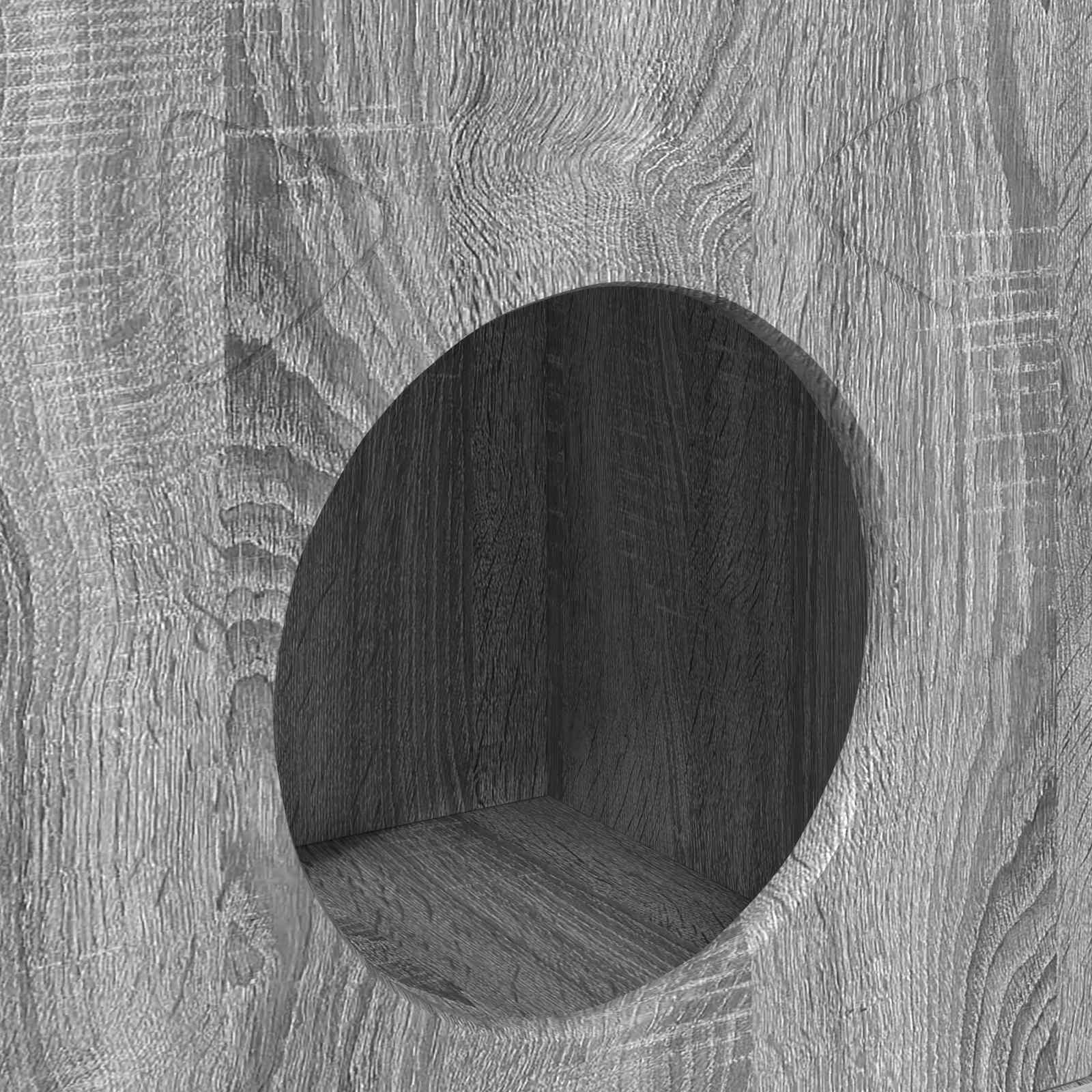 Katzenhaus Weiß 72 x 42,5 x 70 cm Holzwerkstoff