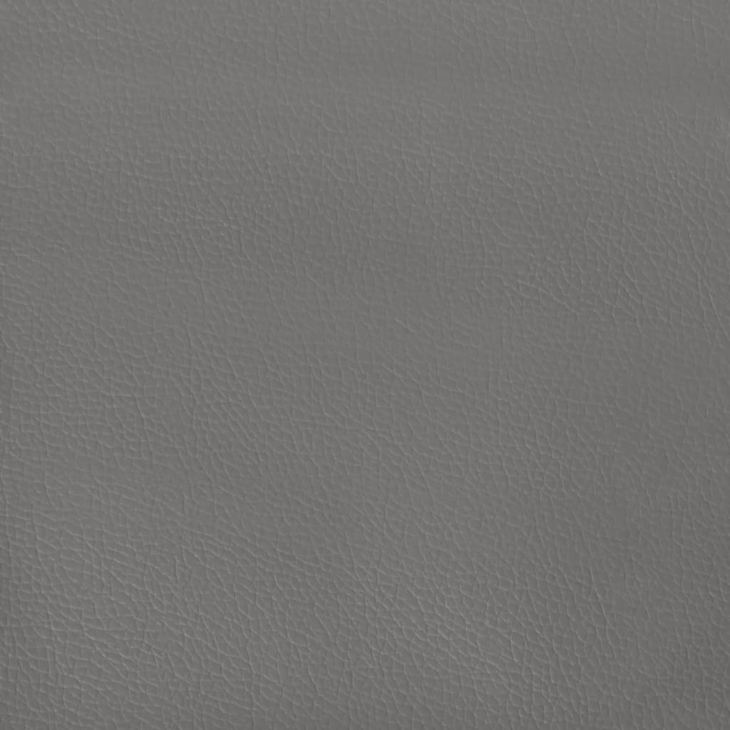 Kopfteil mit Ohren Creme 83x23x78/88 cm Kunstleder