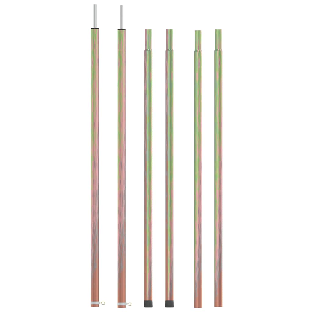 Teleskop-Zeltstange mit 170-255 cm Länge Verzinkter Stahl