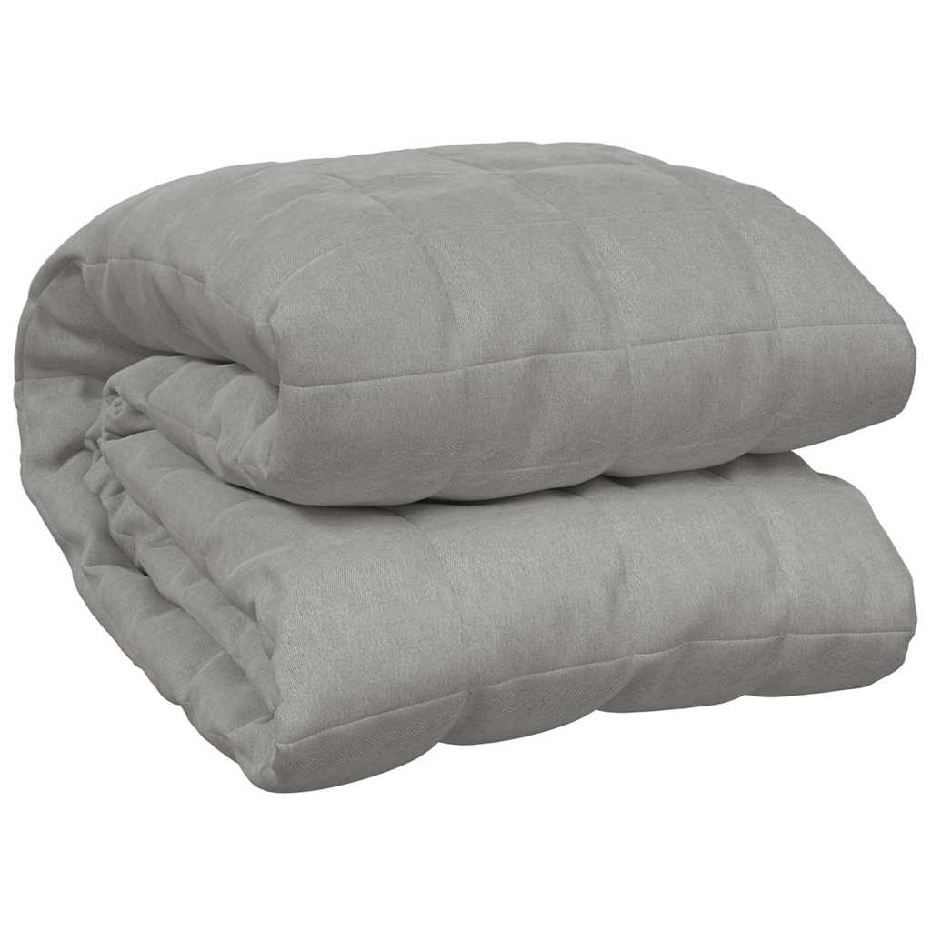 Gewichtsdecke Grau 122x183 cm 5 kg Stoff