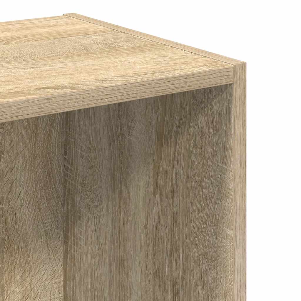 Bücherregal Weiß 80x30x189 cm Holzwerkstoff