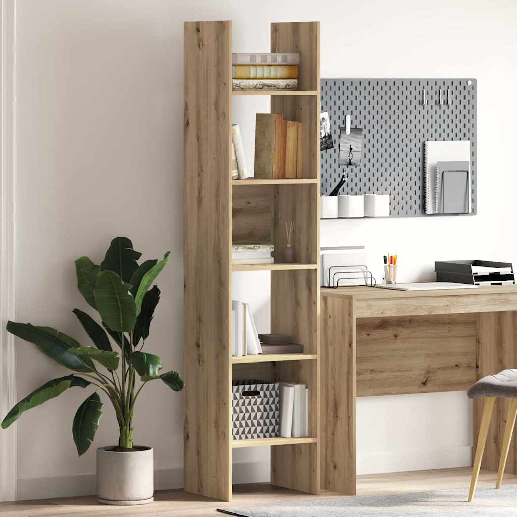 Bücherregal Weiß 40x35x180 cm Holzwerkstoff