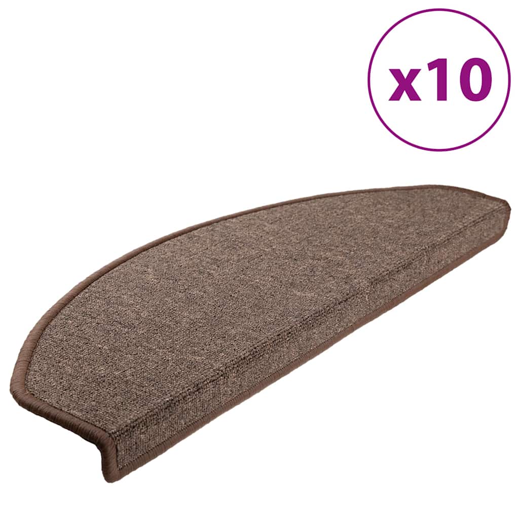 Stufenmatten 15 Stk. 56x17x3 cm Anthrazit Halbrund