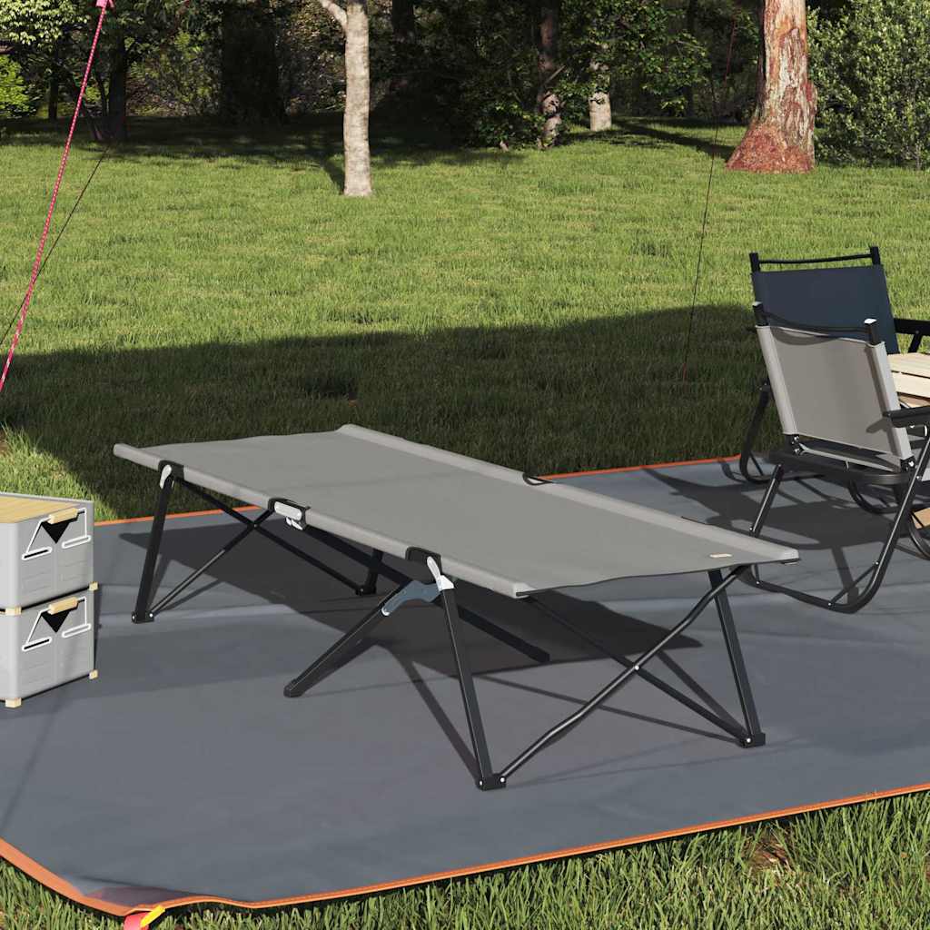 Klapp Schlafbett fürs Camping Blau 206 x 76 x 74 cm