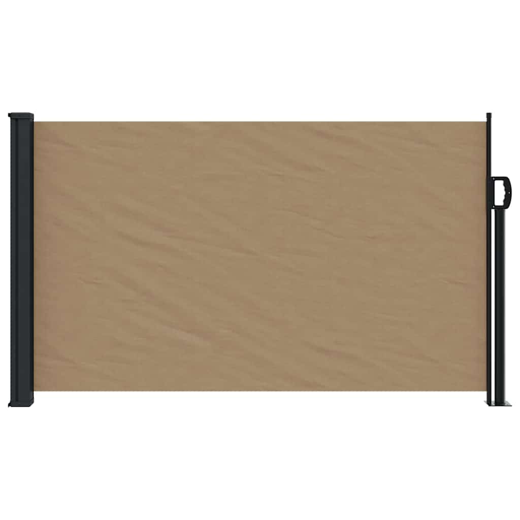 Seitenmarkise Ausziehbar Schwarz 100x300 cm