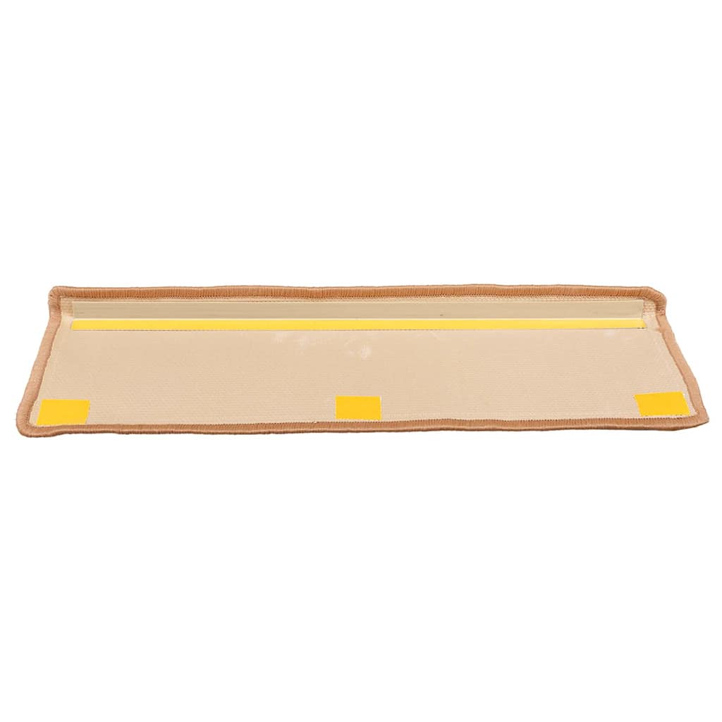 Stufenmatten Selbstklebend 5 Stk. 65x21x4 cm Rot