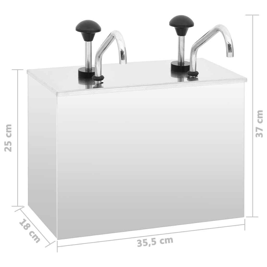 Saucenspender Edelstahl 3,5 L