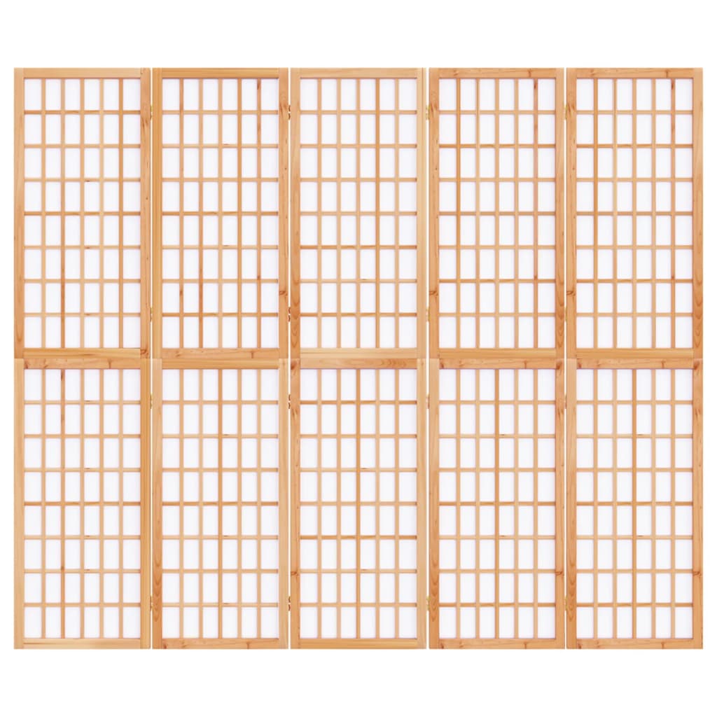 3-tlg. Paravent Japanischer Stil Faltbar 120x170 cm Schwarz