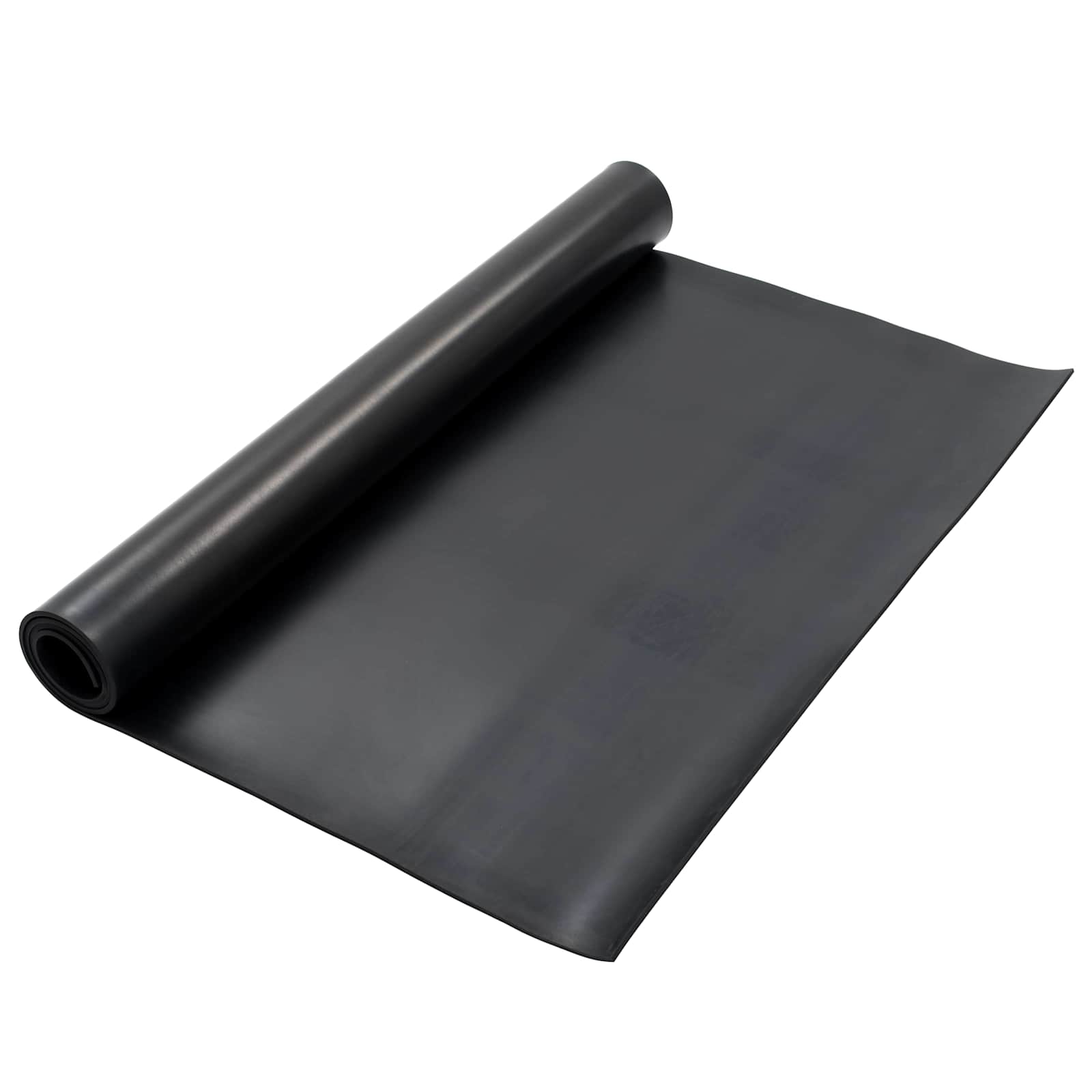 Bodenbelag Schwarz 1,2 x 2 m Gummi