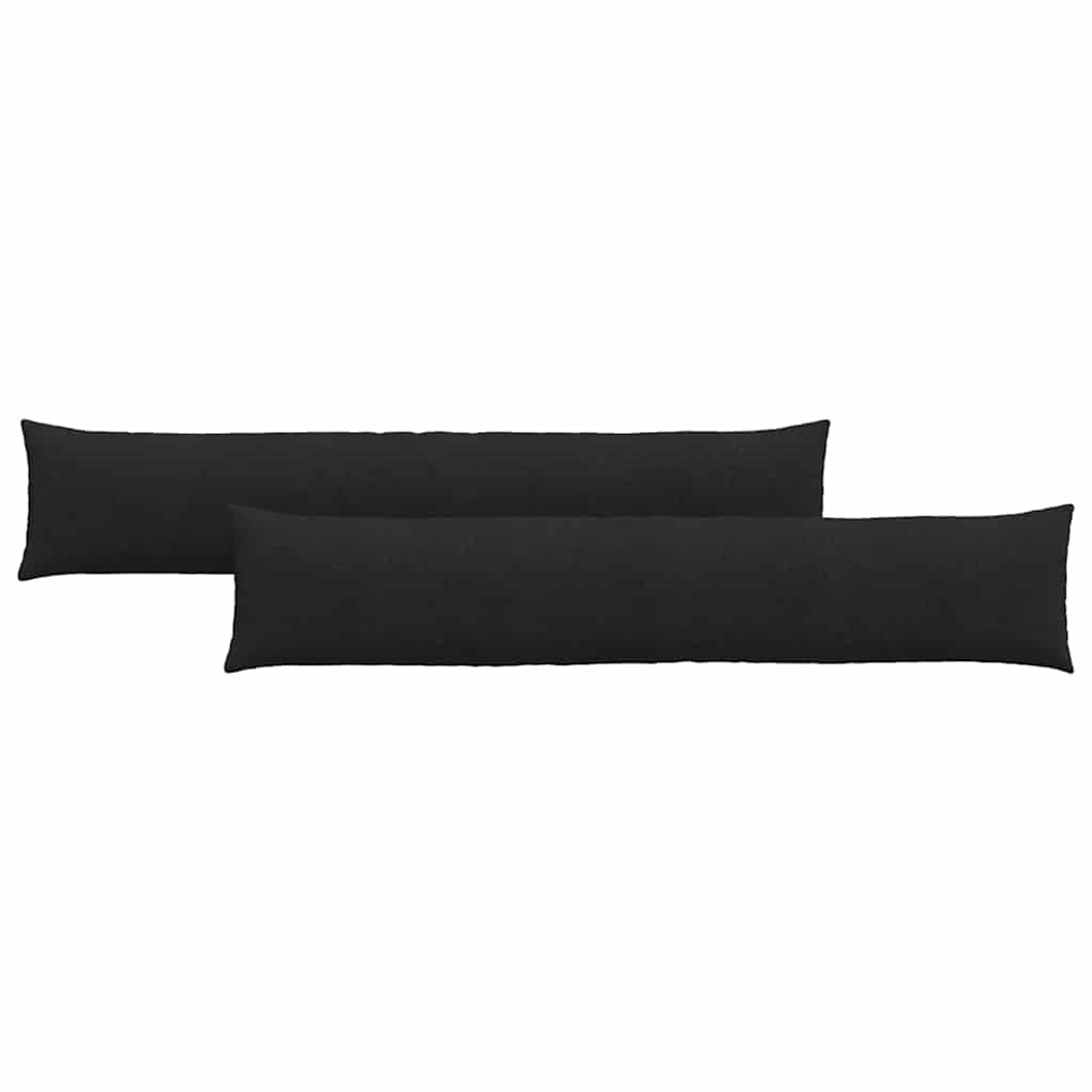 Sofakissen 2 pcs Hellgrau 50 x 30 cm Stoff