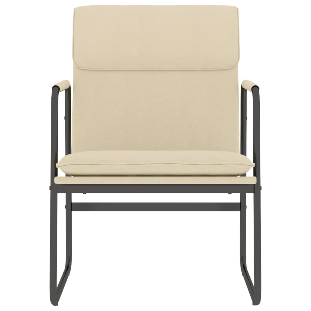Loungesessel Hellgrau 55x64x80 cm Stoff