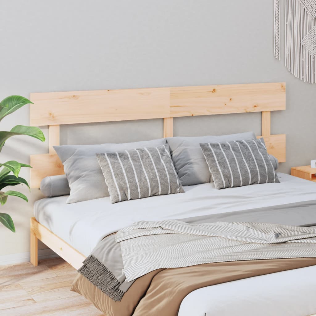 Bett-Kopfteil 78,5x3x81 cm Massivholz Kiefer