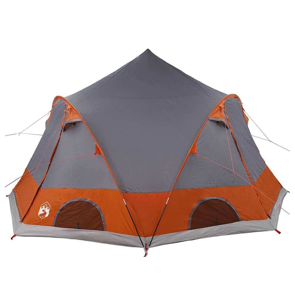 Dome Zelt für 4 Personen mit Dach Grün 505 x 450 x 248 cm