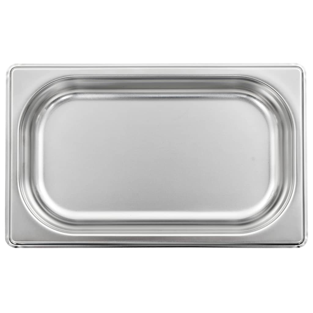 Gastronormbehälter 12 Stk. GN 1/4 20 mm Edelstahl