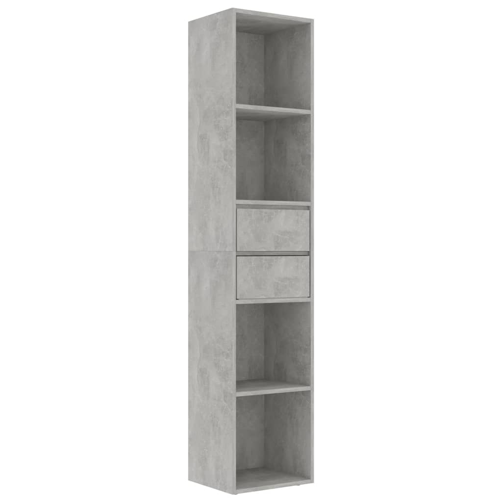 Bücherregal Weiß 36x30x171 cm Holzwerkstoff