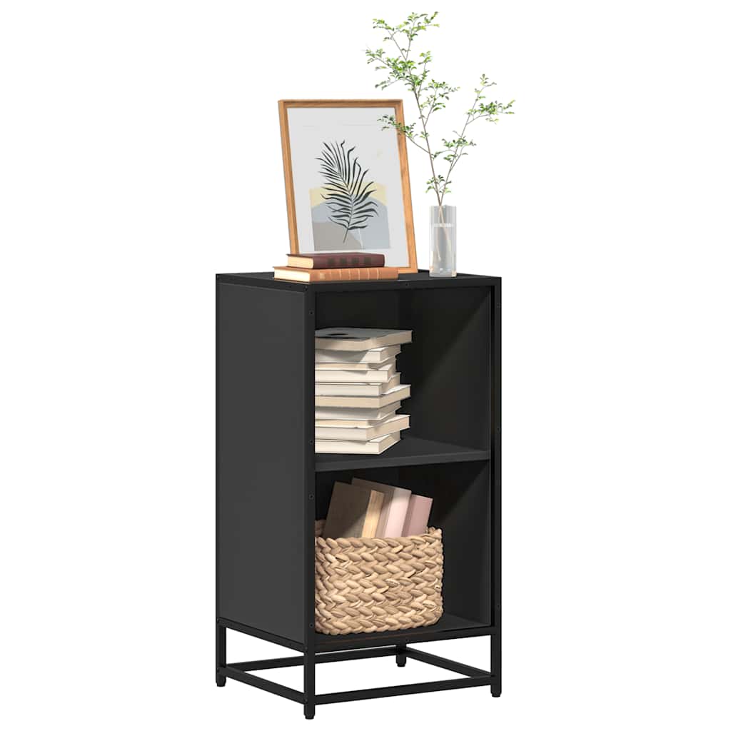 Bücherregal Schwarz 60x35x139 cm Holzwerkstoff