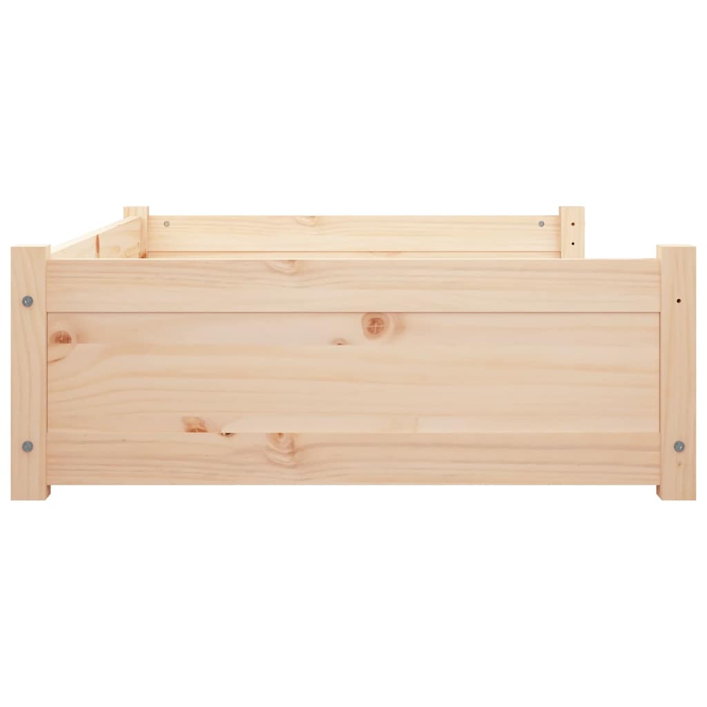 Hundebett 55,5 x 45,5 x 28 cm Massivholz Kiefer